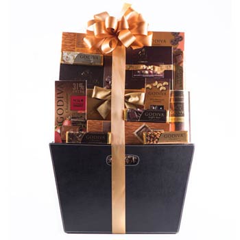 Deluxe Godiva Gift Basket