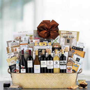 Deluxe Gourmet Gift Basket