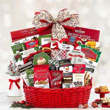 Festive Seasons Greetings Gift Basket