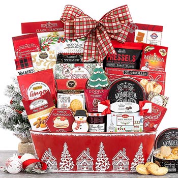 Christmas Treats Gift Basket