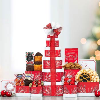Holiday Snack Tower