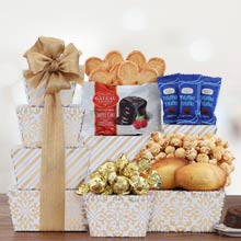 Sweet Snacks Gift Tower