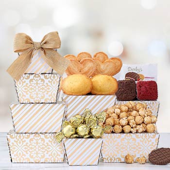 Sweet Snacks Gift Tower