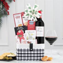 Holiday Wine Tote