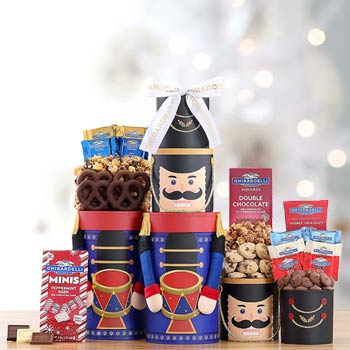 Holiday Nutcracker Snack Tower