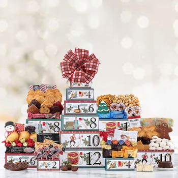 12 Days of Christmas Gift Tower