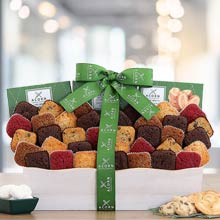 Office Party Cookies and Brownies Basket