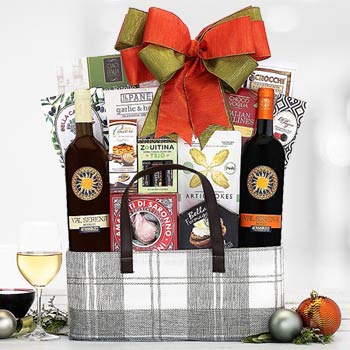 Val Serena Italian Wine Gift Basket