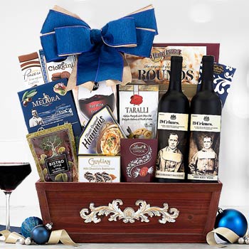 19 Crimes Wine Gift Basket