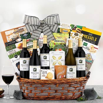 Steeplechase Wine Gift Basket