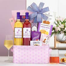 Wine Gift Basket for Her