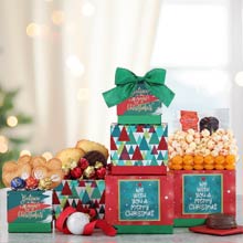 Christmas Magic Holiday Gift Tower