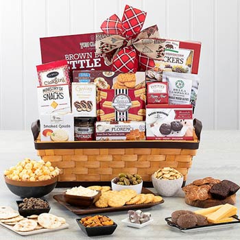 Gourmet Holiday Gift Basket