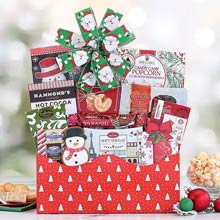 Santas Surprise Holiday Basket