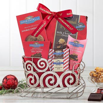 Ghirardelli Chocolate Sleigh