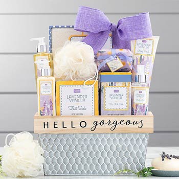 Deluxe Bath and Body Basket