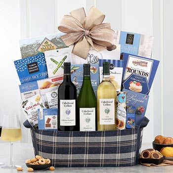 Cakebread Cellars Wine Basket