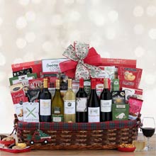 Corporate Snack Wine Basket