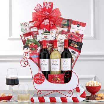 Grand Gourmet Christmas Gift Basket