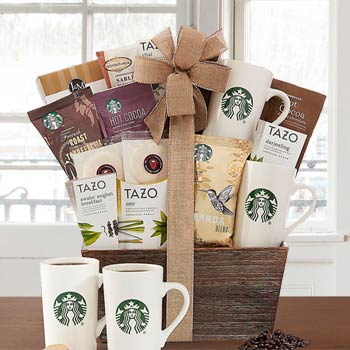 Starbucks Coffee Basket