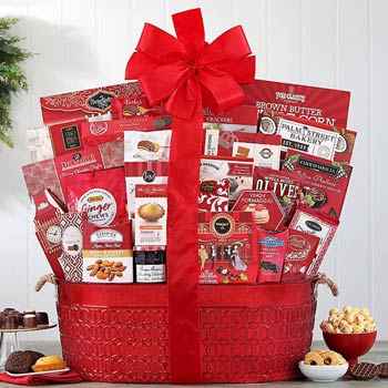 Holiday Spirit Gift Basket