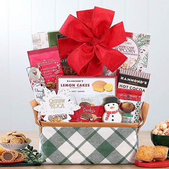 Holiday Chocolate Basket