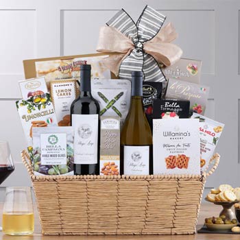 Regal Gourmet Wine Basket