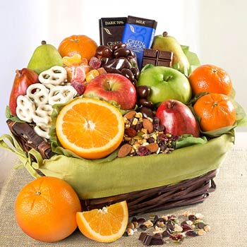 Organic Gourmet Fruit Basket