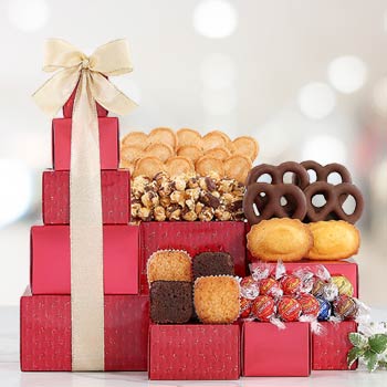 Lindt Lindor Chocolate Gift Tower