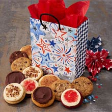 American Celebration Cookie Gift Bag