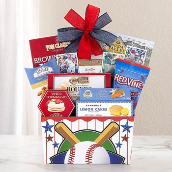 Baseball Gift Basket