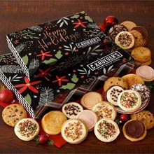 Seasons Greetings Gourmet Cookies Box