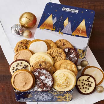Winter Wishes Gourmet Cookie Tin