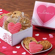 Valentines Day Cookie Gift Box