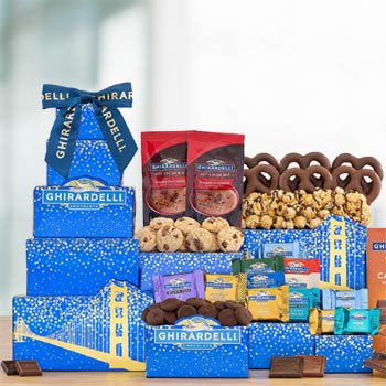 Ghirardelli Chocolate Gift Tower
