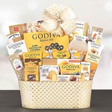 Godiva Chocolate Basket