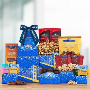 Ghirardelli Chocolate Gift Tower