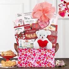 Cupids Valentines Day Gift Basket