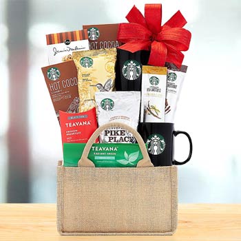 Starbucks Basket