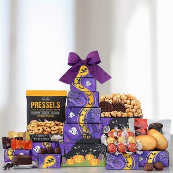 Halloween Chocolate Gift Tower