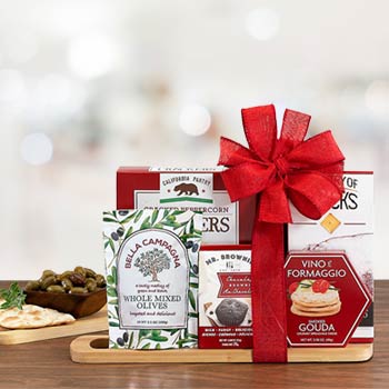 Gourmet Snack Cutting Board Gift