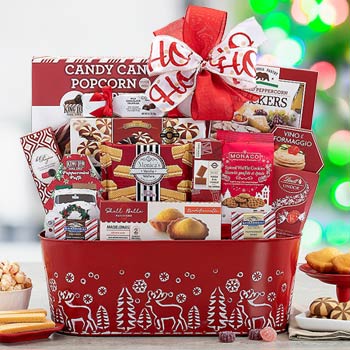 Christmas Treats Gift Basket