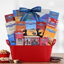 Ghirardelli Christmas Gift Basket