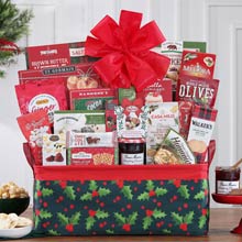 Holiday Treats Gift Basket