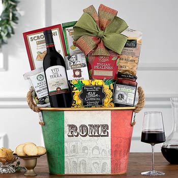 Italian Treats Gourmet Basket