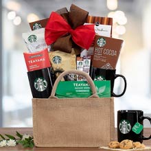 Starbucks Coffee and Tea Gift Basket