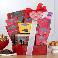 Ghirardelli Chocolate Valentines Basket
