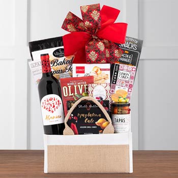 Spanish Wine Gift Basket