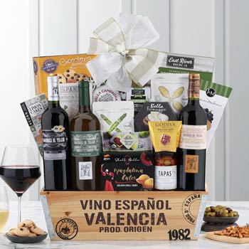 Spanish Trio Wine Gift Basket