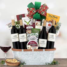 Steeplechase Quartet Wine Gift Basket